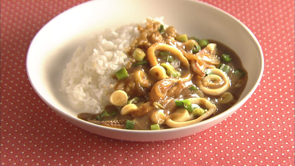 DAIGOも台所,レシピ,献立,いかカレー一人暮らし,