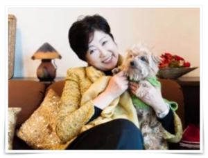 小池百合子の愛犬の画像