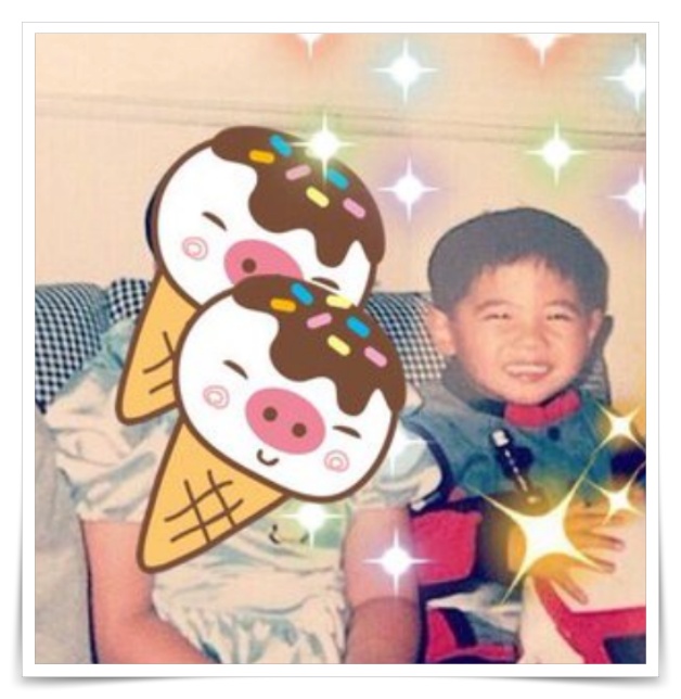 志尊淳の子供の頃の画像