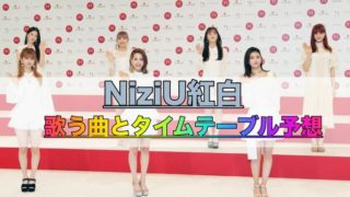 二ジューniziuの紅白タイムテーブルと楽曲予想