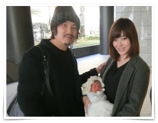 林みなほの旦那・橋本吉史と子供の画像