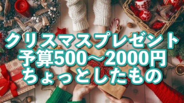 クリスマスプレゼント,ちょっとしたもの,ばらまき用,おすすめ,500円,2000円